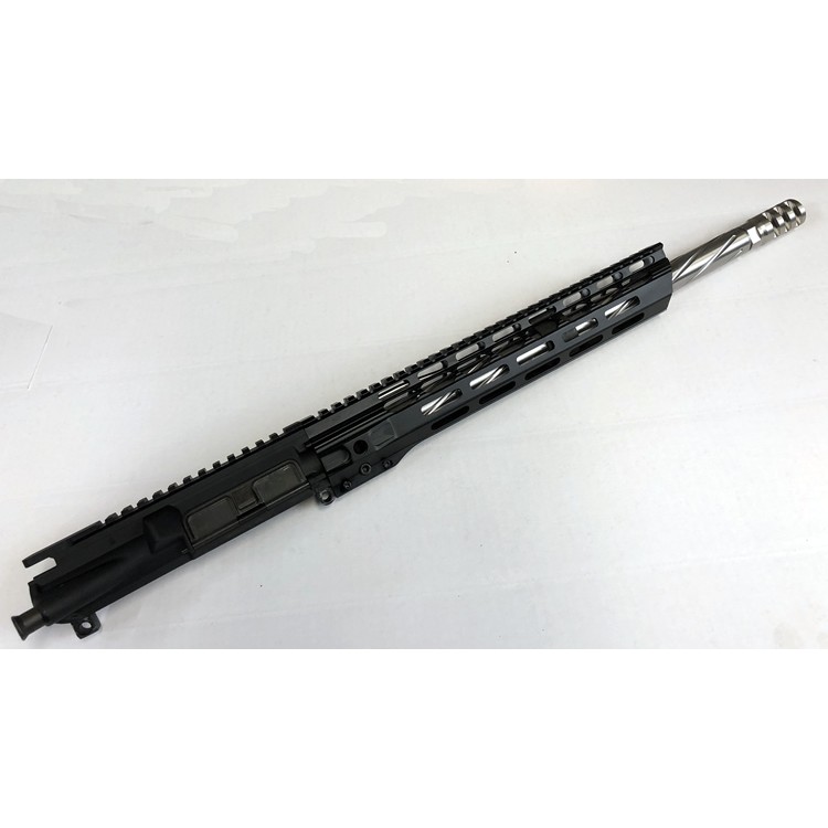 ARD AR15 SPIRAL FLUTED STAINLESS BULL BARREL COMPLETE UPPER 16" P141